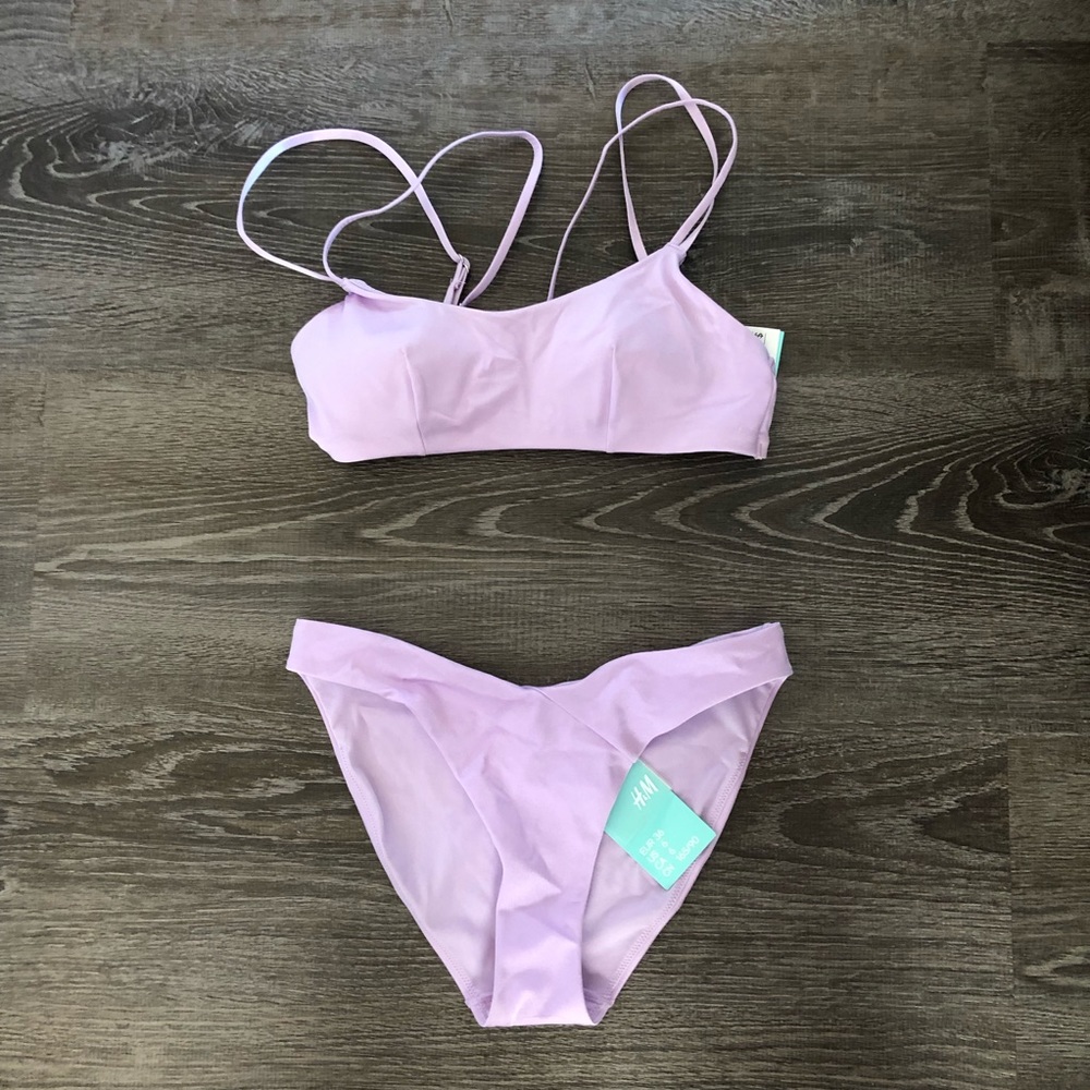 Lavender bikini set